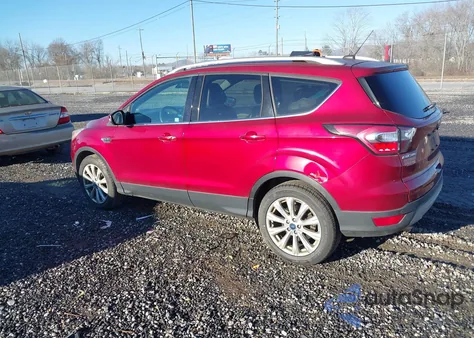 2017 Ford Escape Titanium из США, поврежденный, VIN 1FMCU9JDXHUD56396
